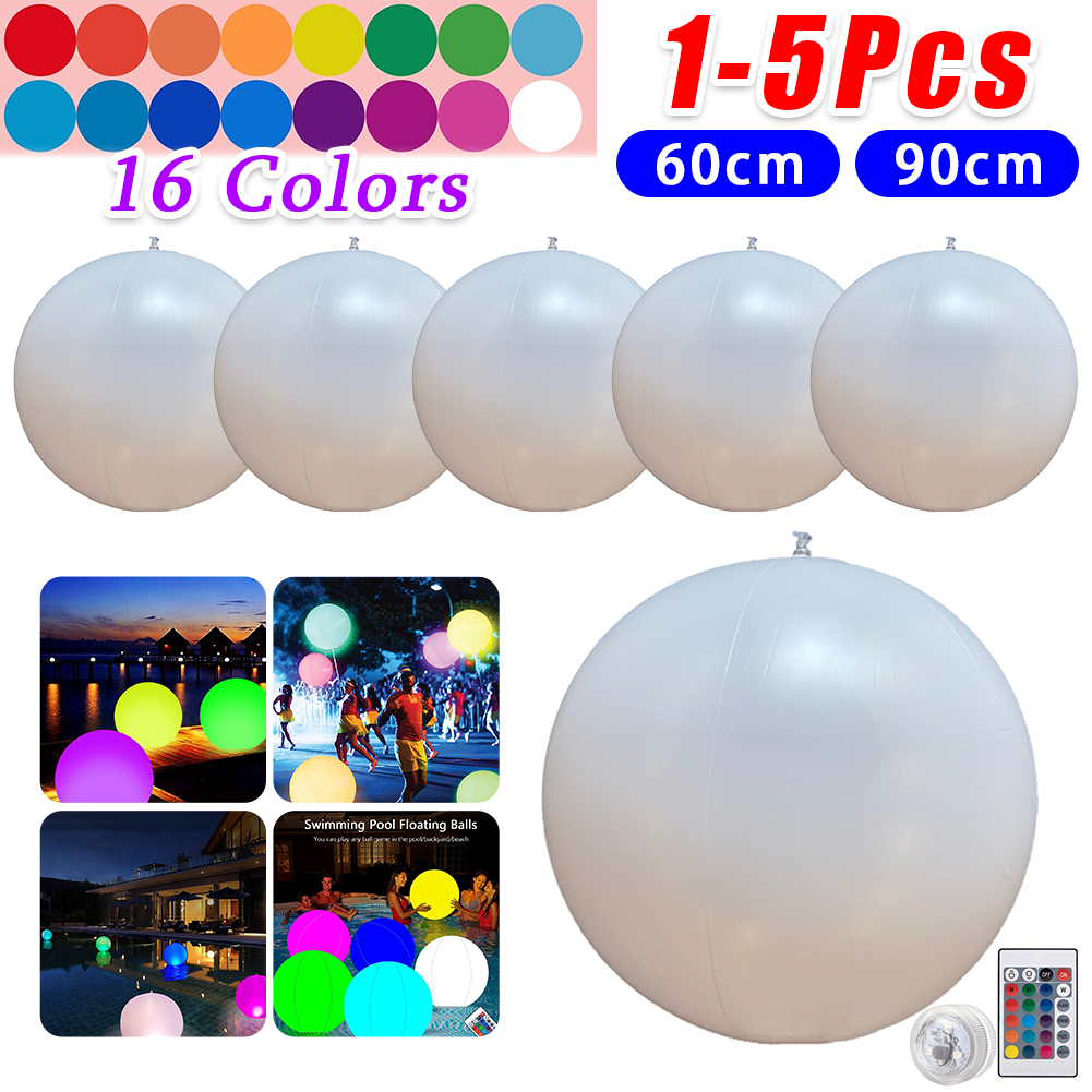 Outdoor Lighting On House - LED Glowing Balloon 16 Colors Garden
