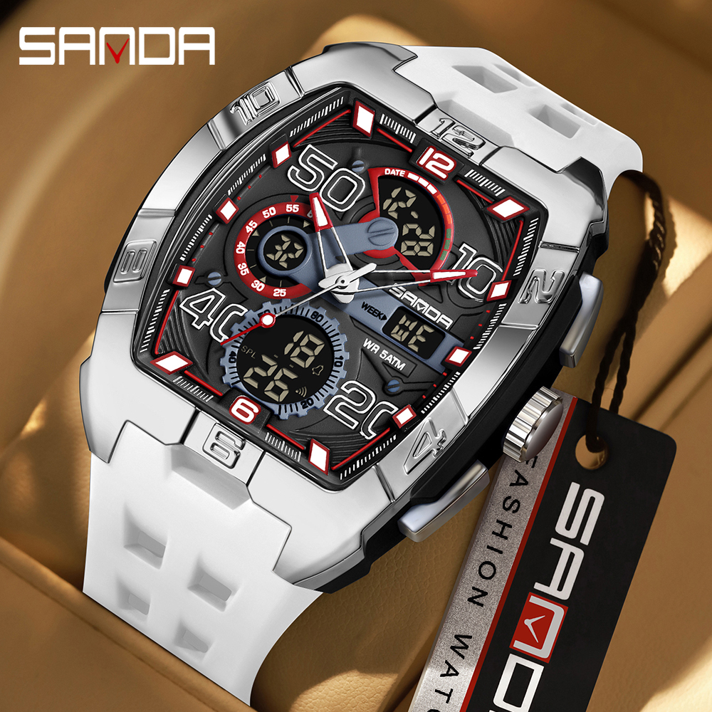 Outdoor Lighting Timer - SANDA 5110 Casual Waterproof Men's Dual