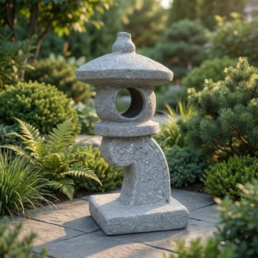 14'' High Asian Solar-Powered  - Outdoor Lighting Japan recensione e prezzo