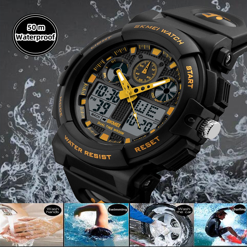 2017 New SKMEI Men Sports Watc - Outdoor Lighting Timer recensione e prezzo