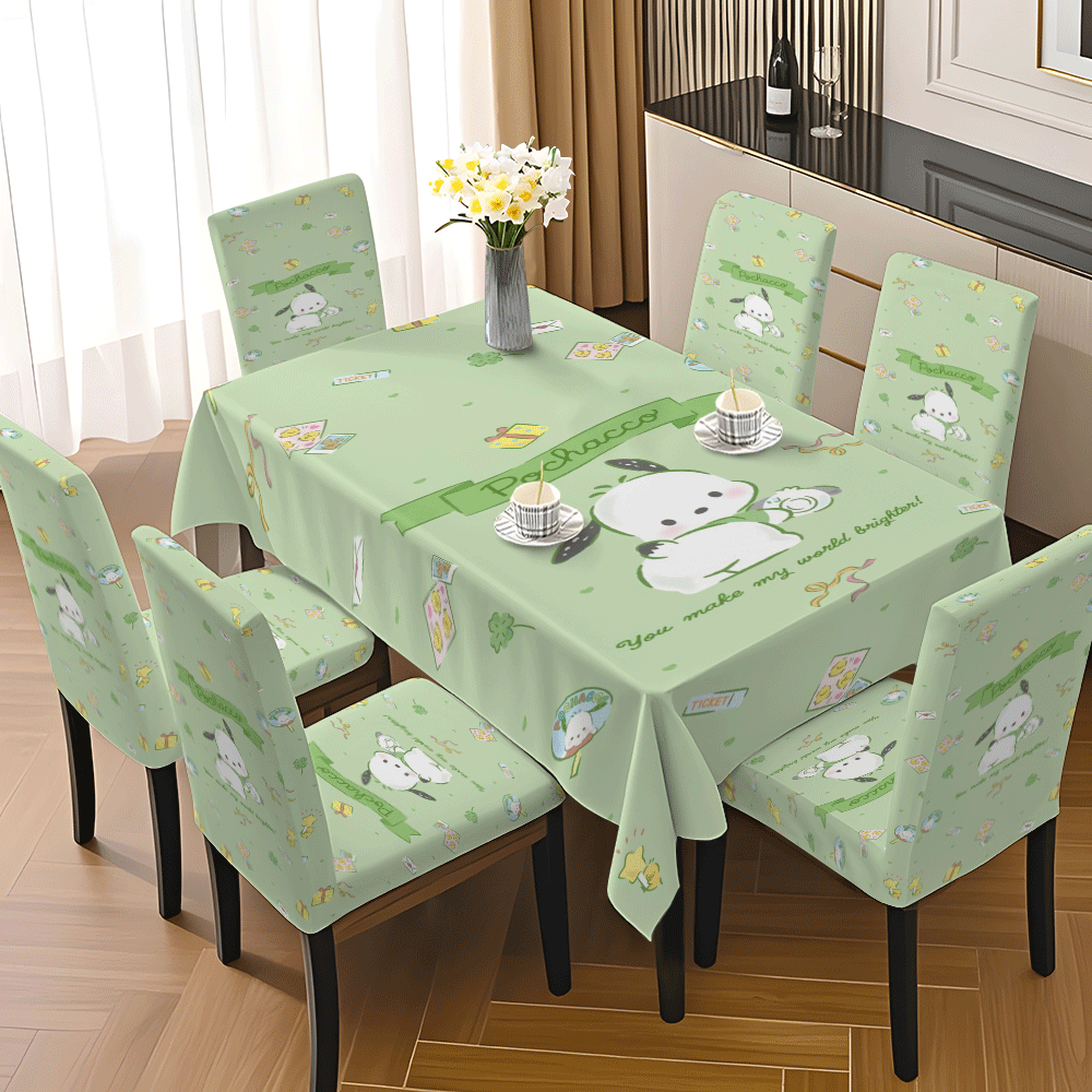 Light Green Pochacco Tableclot - Outdoor Lighting Japan recensione e prezzo