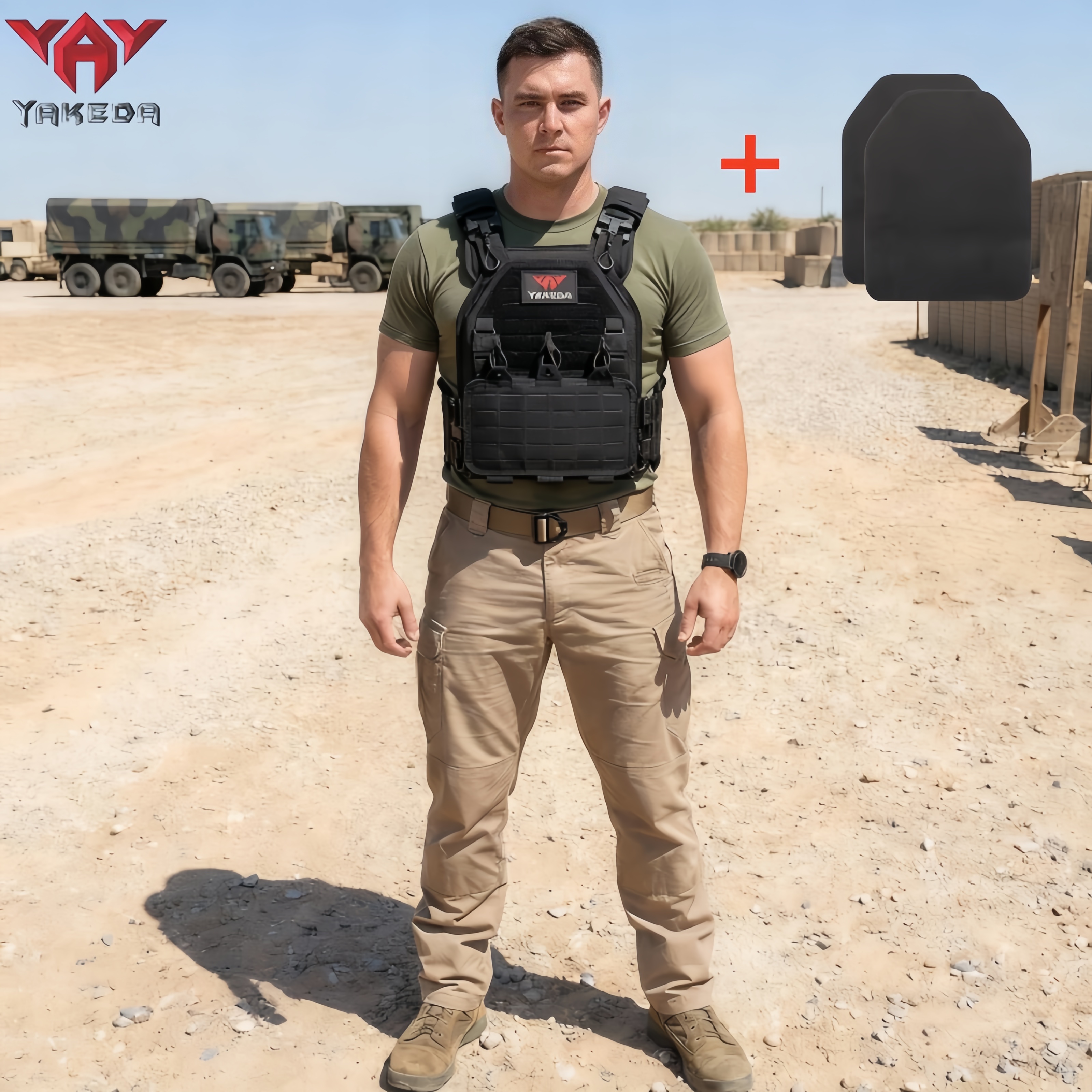 YAKEDA Tactical Vest 6094 Fast - Outdoor Lighting High Quality recensione e prezzo