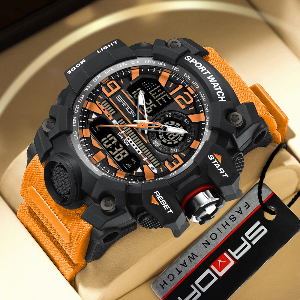 SANDA 3133 Outdoor Men's Watch - Outdoor Lighting Timer recensione e prezzo