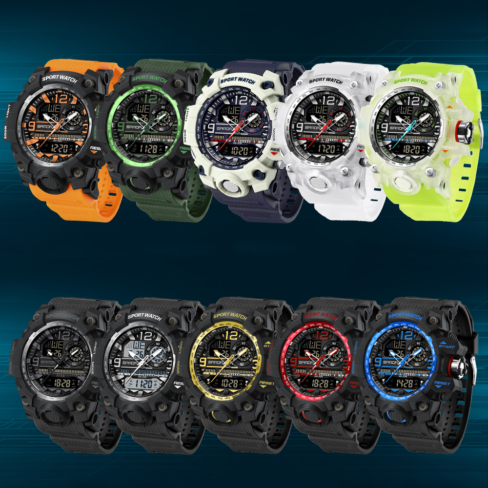 SANDA 3133 Outdoor Men's Watch - Outdoor Lighting Timer recensione e prezzo