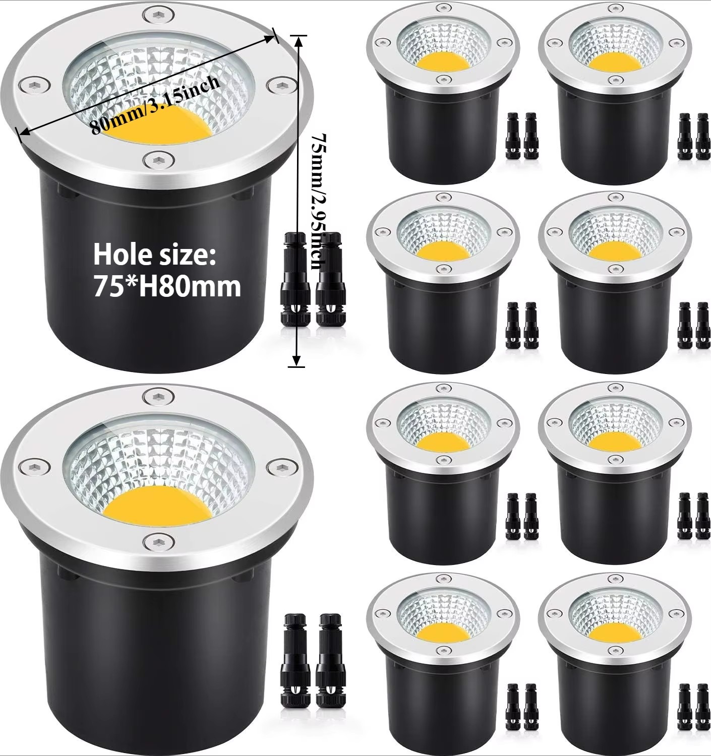 IP67 Waterproof LED Outdoor Ga - Ground Light Recessed recensione e prezzo