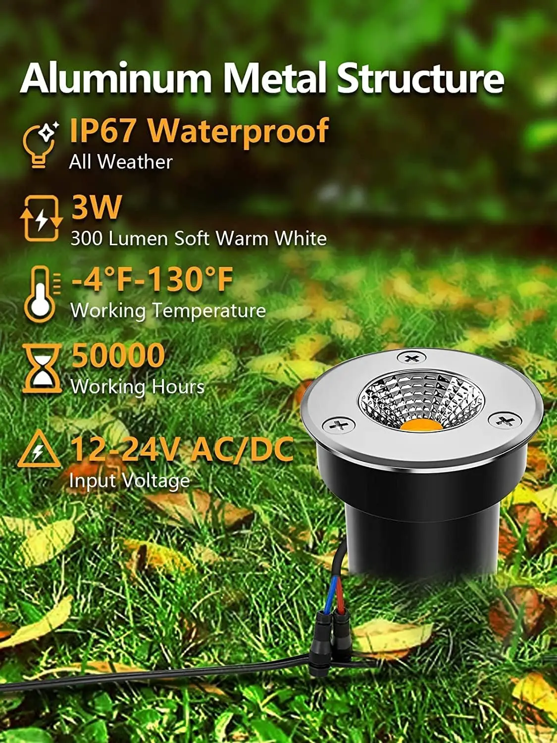 IP67 Waterproof LED Outdoor Ga - Ground Light Recessed recensione e prezzo