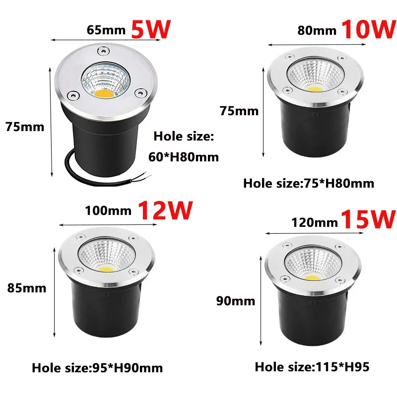 IP67 Waterproof LED Outdoor Ga - Ground Light Recessed recensione e prezzo