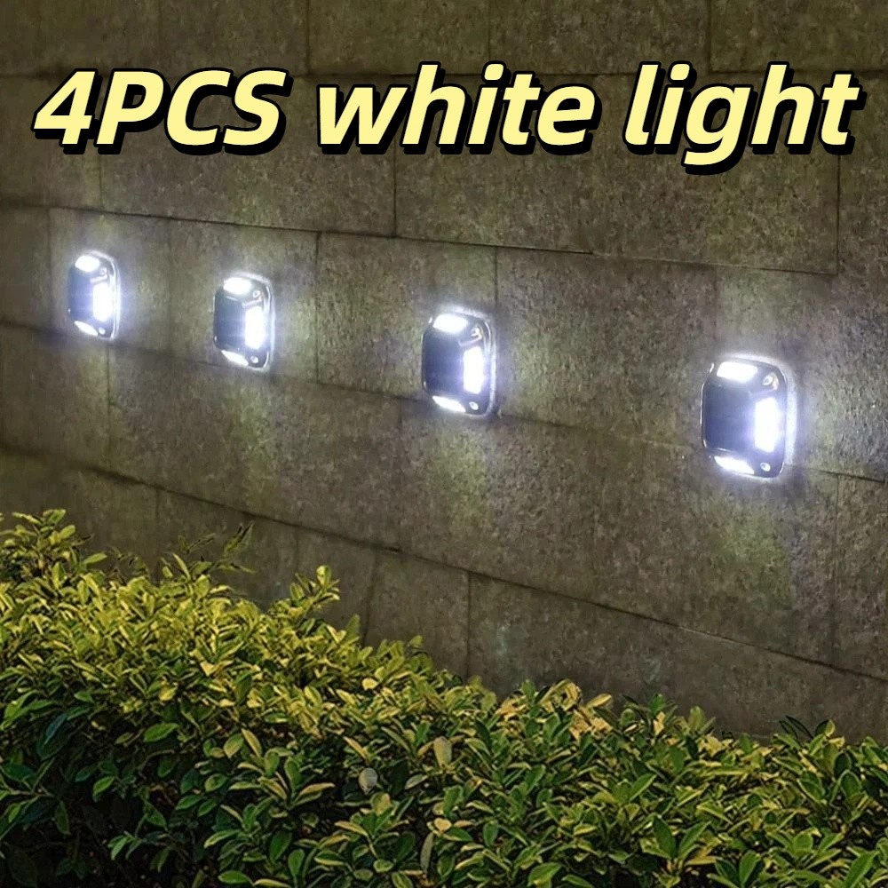 4 PCS 8 LED Solar Ground Light - Ground Light Recessed recensione e prezzo