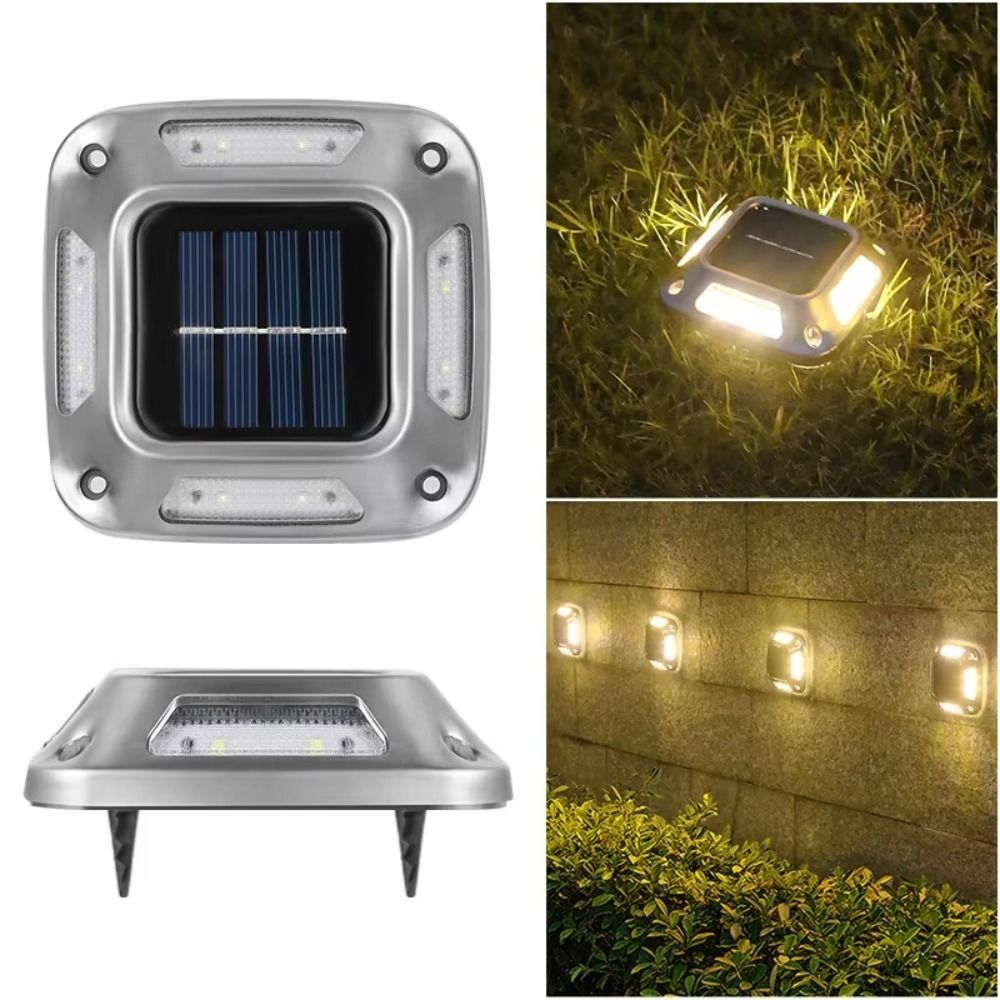 4 PCS 8 LED Solar Ground Light - Ground Light Recessed recensione e prezzo