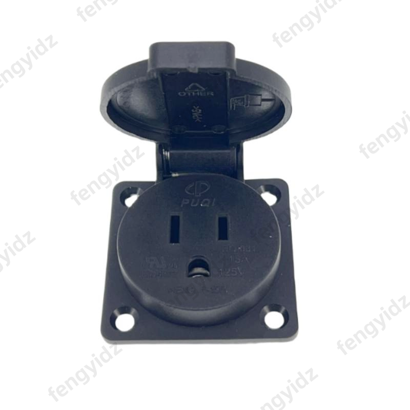 Black 125V 15A 20A IP44 CE Ame - Outdoor Lighting Japan recensione e prezzo