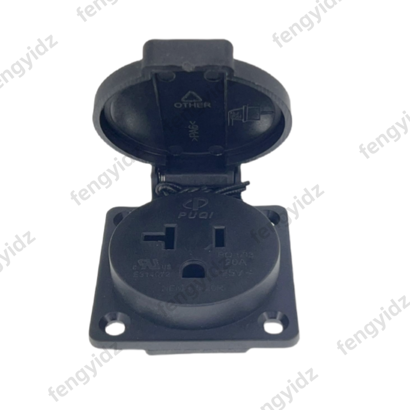 Black 125V 15A 20A IP44 CE Ame - Outdoor Lighting Japan recensione e prezzo