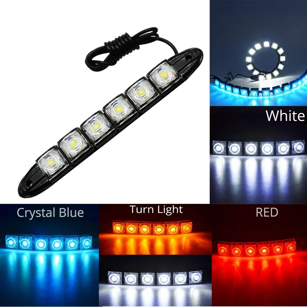 2PCS LED Waterproof DRL Light  - Waterproof Led Strip recensione e prezzo