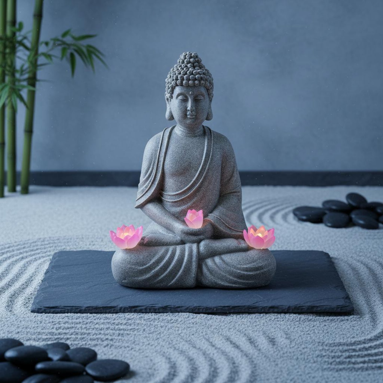 Solar Buddha Statue Outdoor Sa - Outdoor Lighting For Patio recensione e prezzo