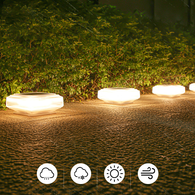 Modern Transparent Solar Post  - Post Cap Light recensione e prezzo