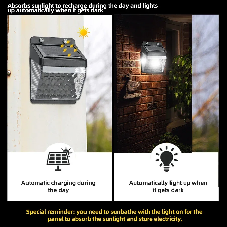 LED Solar Light PIR Motion Sen - Wall Lighting Outdoor recensione e prezzo