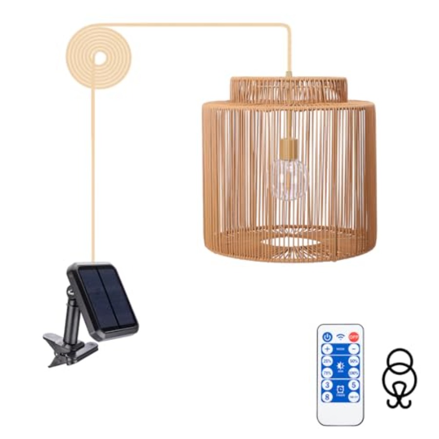 Outdoor solar pendant light fo - Outdoor Lighting Yard recensione e prezzo