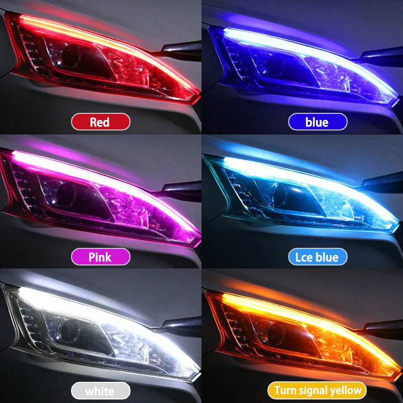 2 Pcs Car DRL Flexible Waterpr - Waterproof Led Strip recensione e prezzo