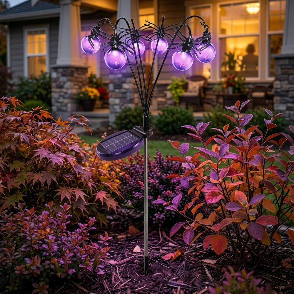 Skeleton Purple Light Hallowee - Outdoor Lighting Front Yard recensione e prezzo