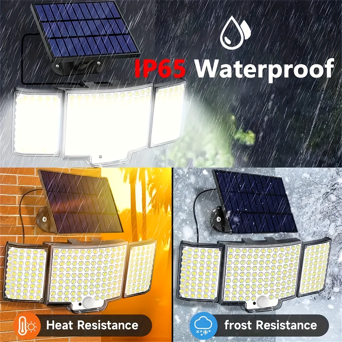 212LEDs Solar Lights Outdoor 3 - Outdoor Lighting Front Yard recensione e prezzo