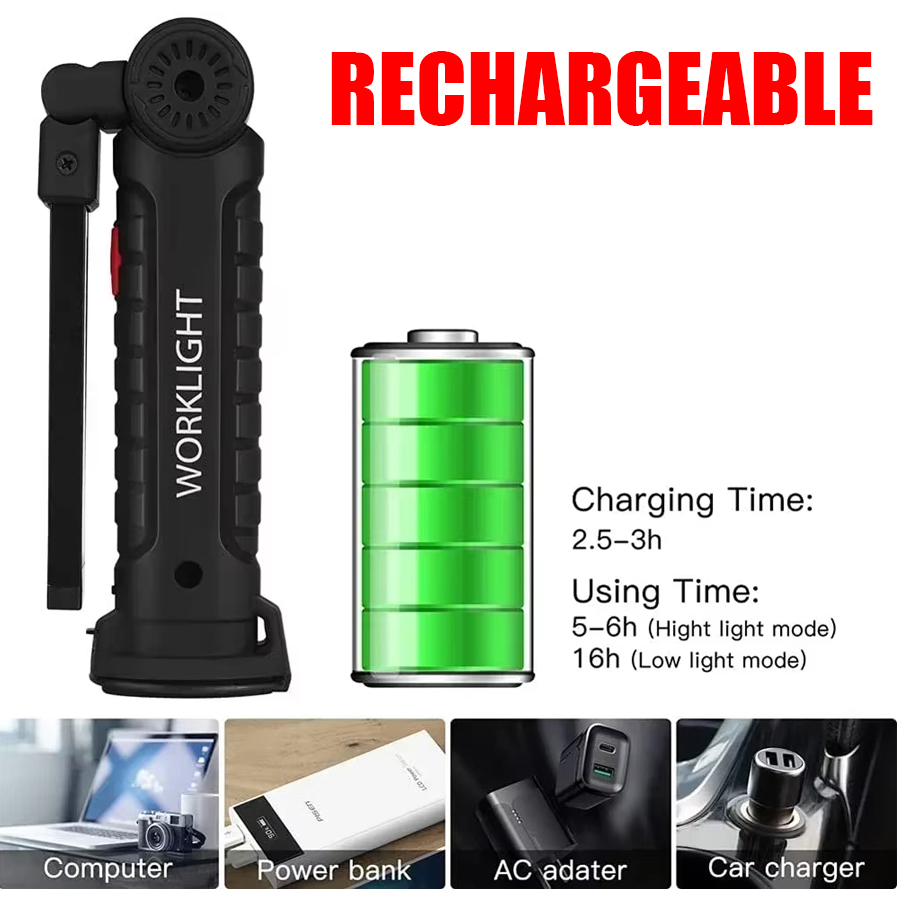Portable LED Flashlight with M - Outdoor Lighting Bulbs recensione e prezzo
