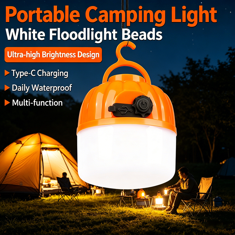 Mini Portable LED Pumpkin Bulb - Outdoor Lighting Bulbs recensione e prezzo