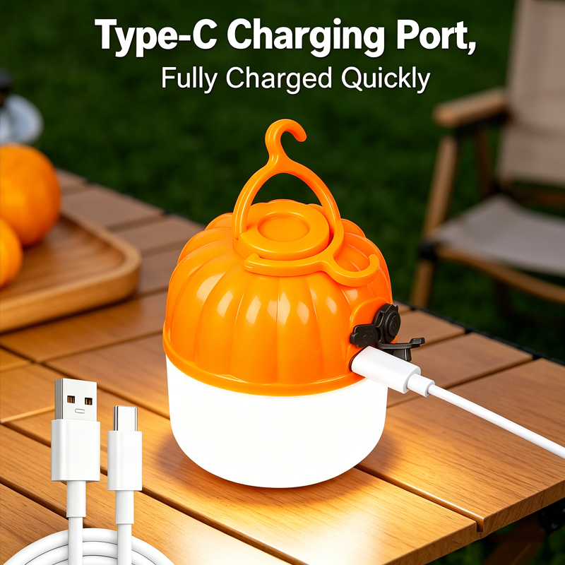 Mini Portable LED Pumpkin Bulb - Outdoor Lighting Bulbs recensione e prezzo