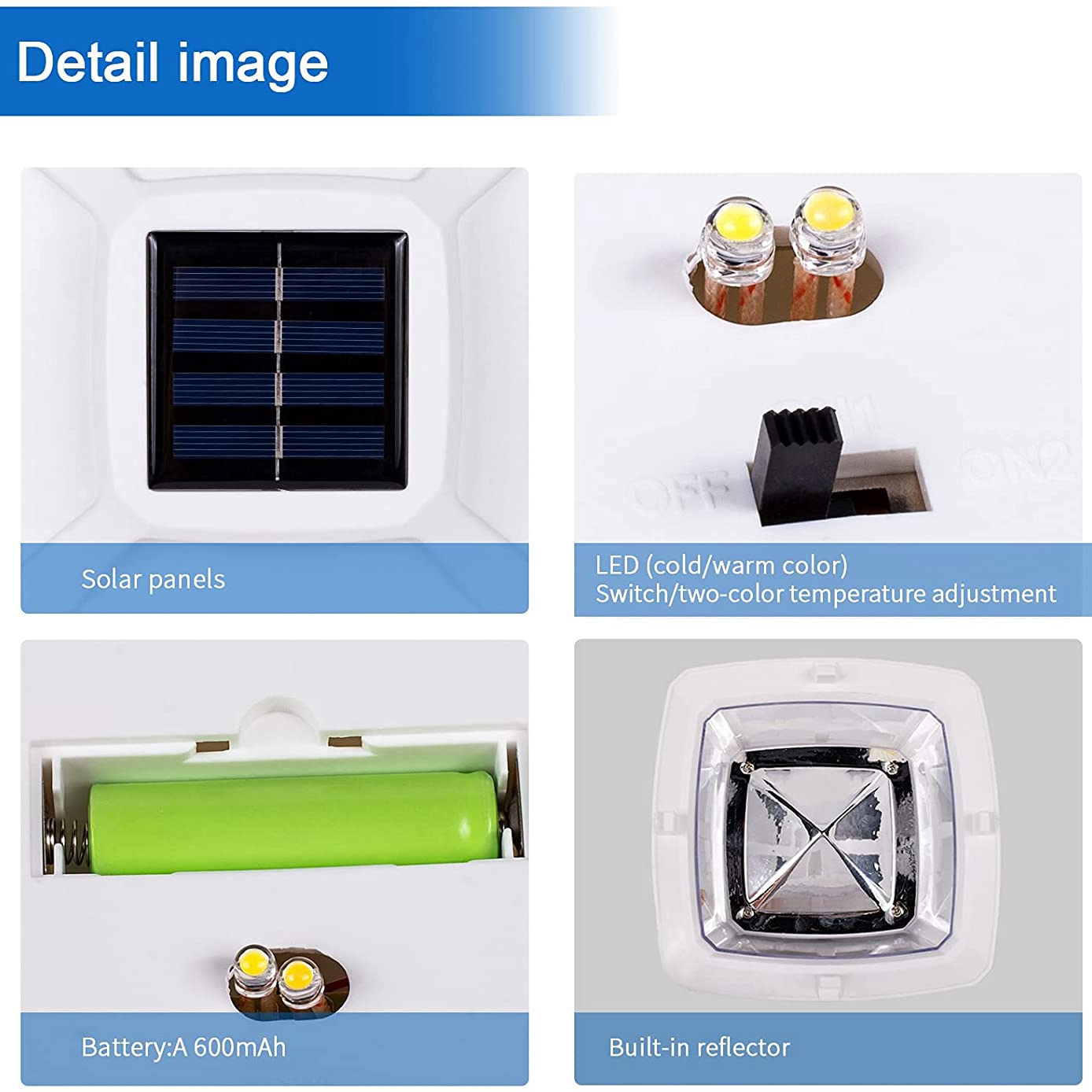 BFYLE Solar Post Cap Lights 2  - Post Cap Light recensione e prezzo