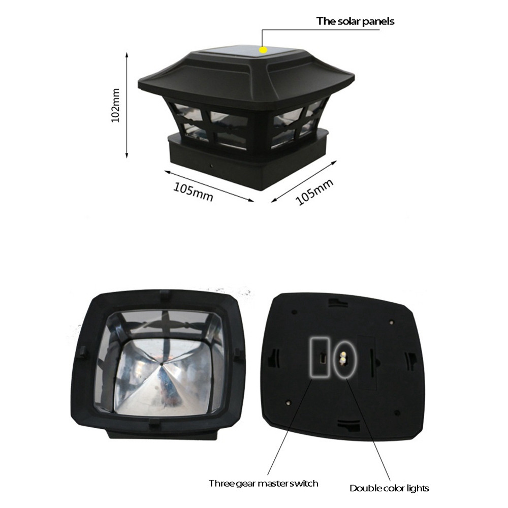 BFYLE Solar Post Cap Lights 2  - Post Cap Light recensione e prezzo