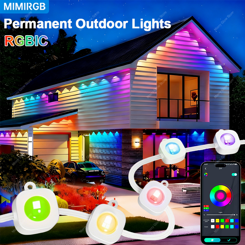 Permanent Outdoor Lights 200FT - Outdoor Lighting Timer recensione e prezzo