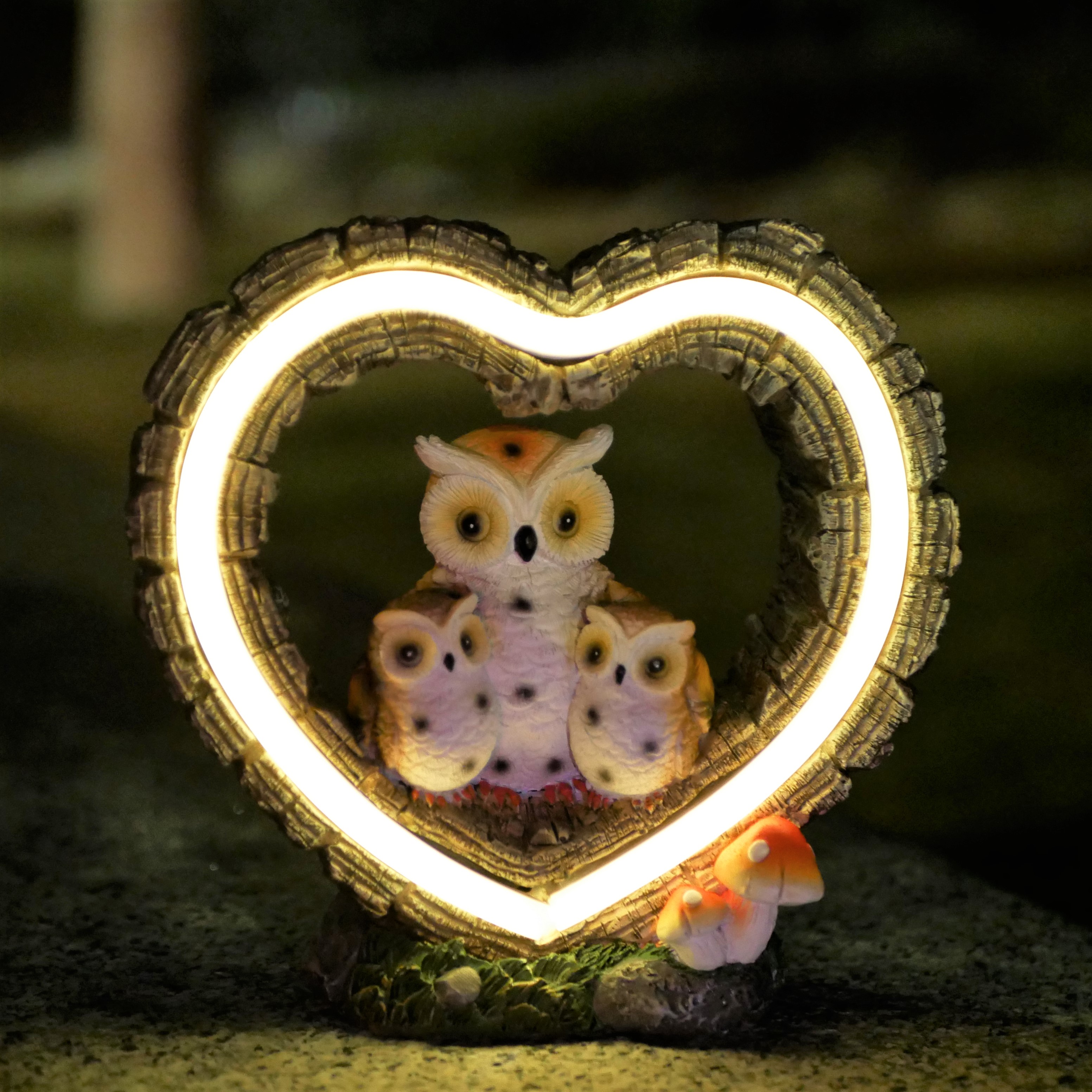 1Pc Solar-Powered Light, Heart - Outdoor Lighting For Patio recensione e prezzo