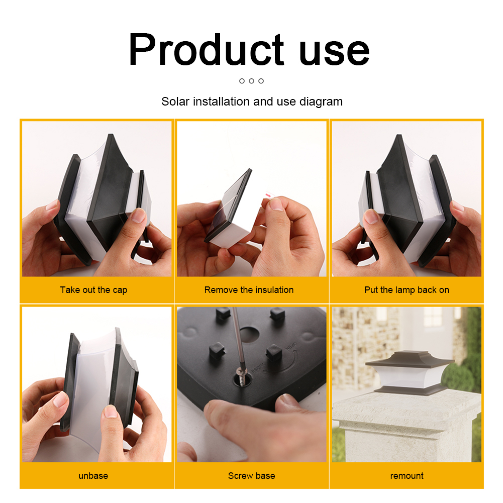 Solar Post Cap Light LED Fence - Post Cap Light recensione e prezzo