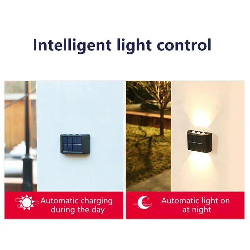 COB Solar Wall Lamp Outdoor Wa - Wall Lighting Outdoor recensione e prezzo