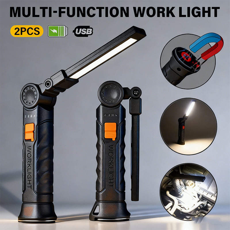 Portable COB LED Flashlight US - Outdoor Lighting Bulbs recensione e prezzo