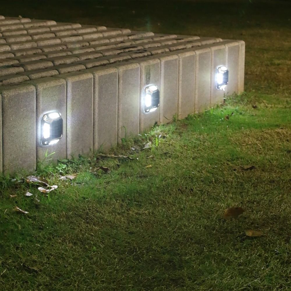 4 PCS 8 LED Solar Ground Light - Ground Light Recessed recensione e prezzo