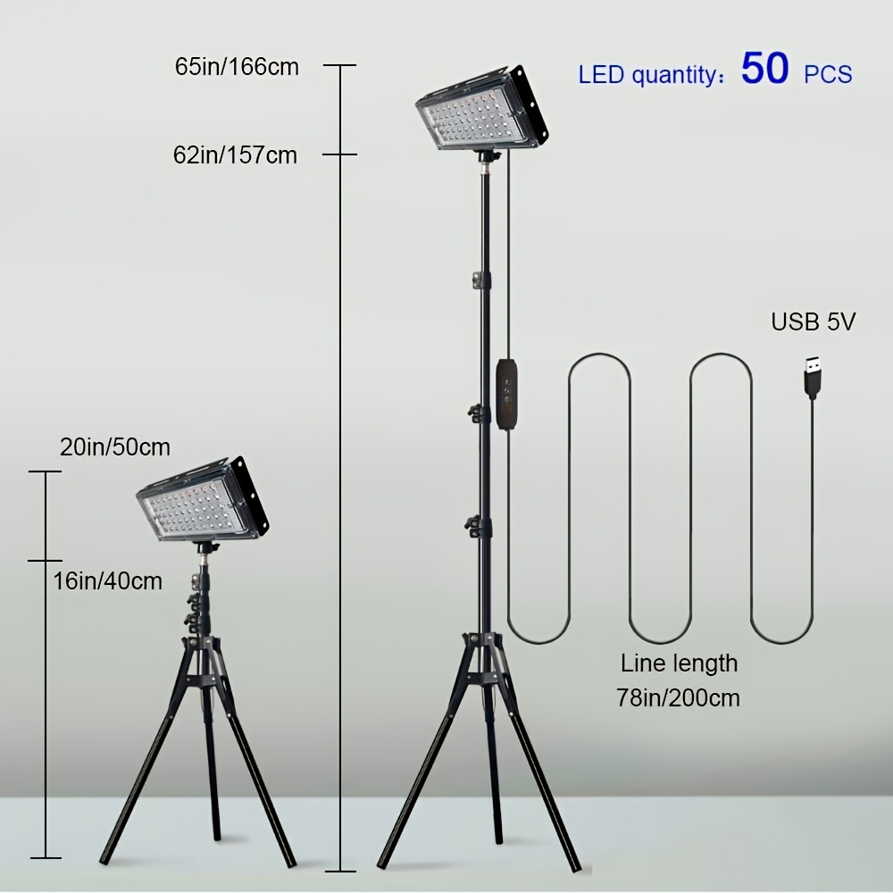 LED Work Lights with Stand, 3  - Outdoor Lighting Bulbs recensione e prezzo