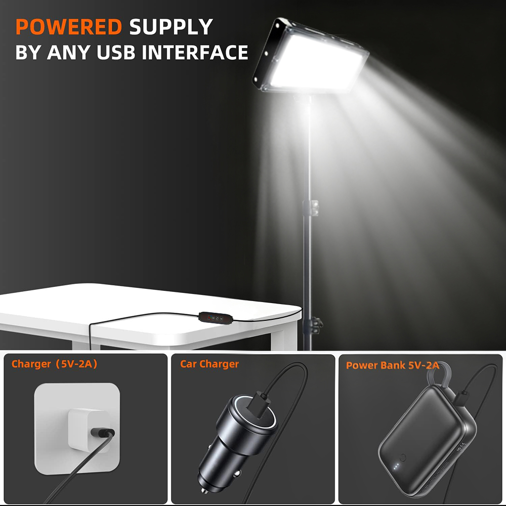 LED Work Lights with Stand, 3  - Outdoor Lighting Bulbs recensione e prezzo