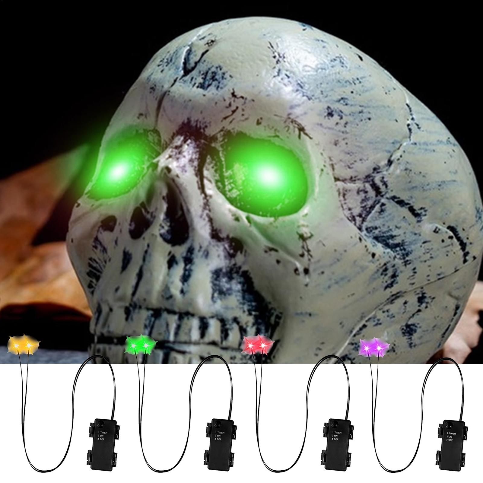 1PC Glowing Eyes Halloween Lig - Outdoor Lighting Timer recensione e prezzo