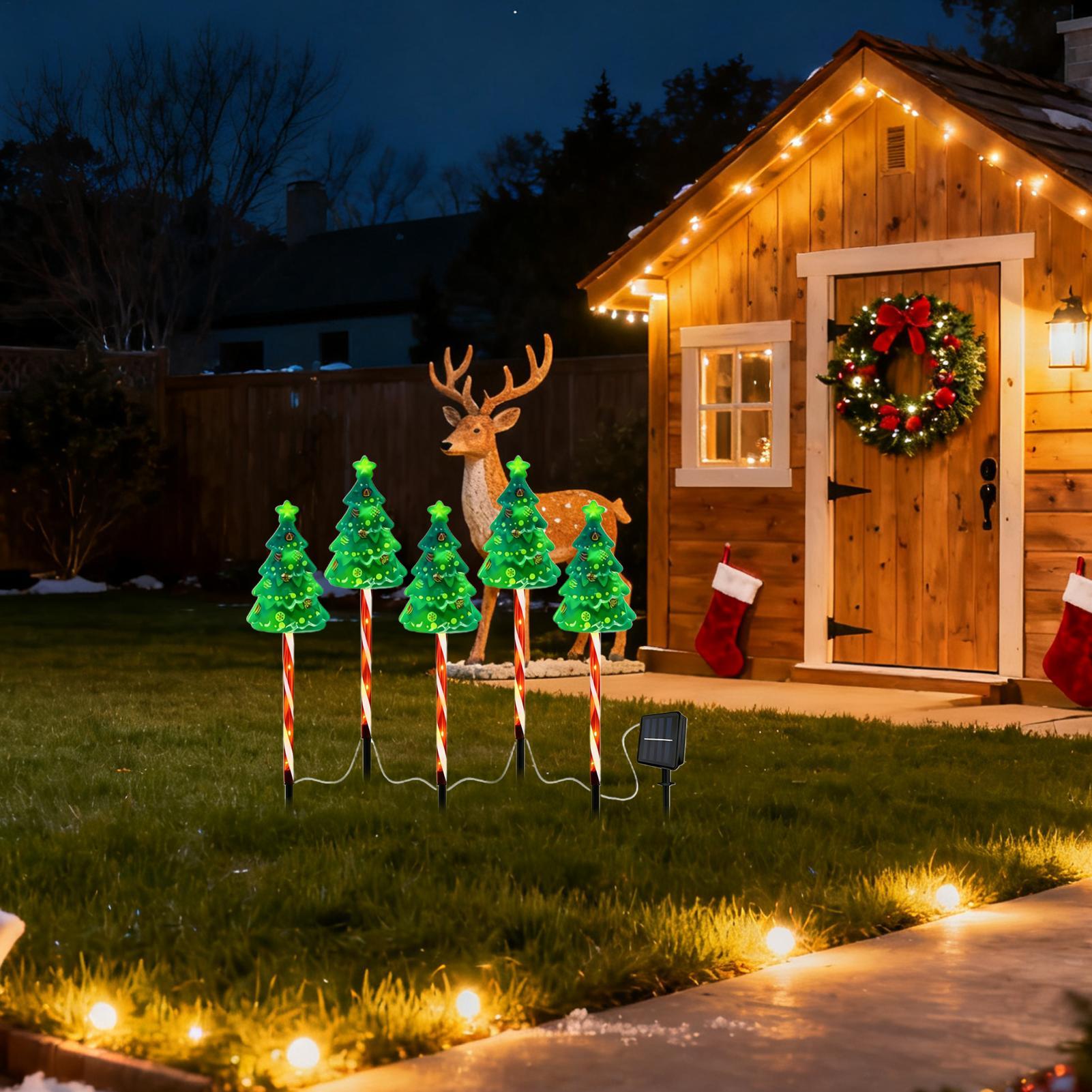 Christmas Tree Driveway Light  - Outdoor Lighting Front Yard recensione e prezzo