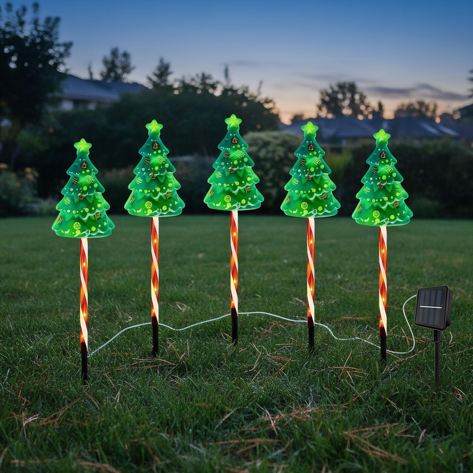 Christmas Tree Driveway Light  - Outdoor Lighting Front Yard recensione e prezzo