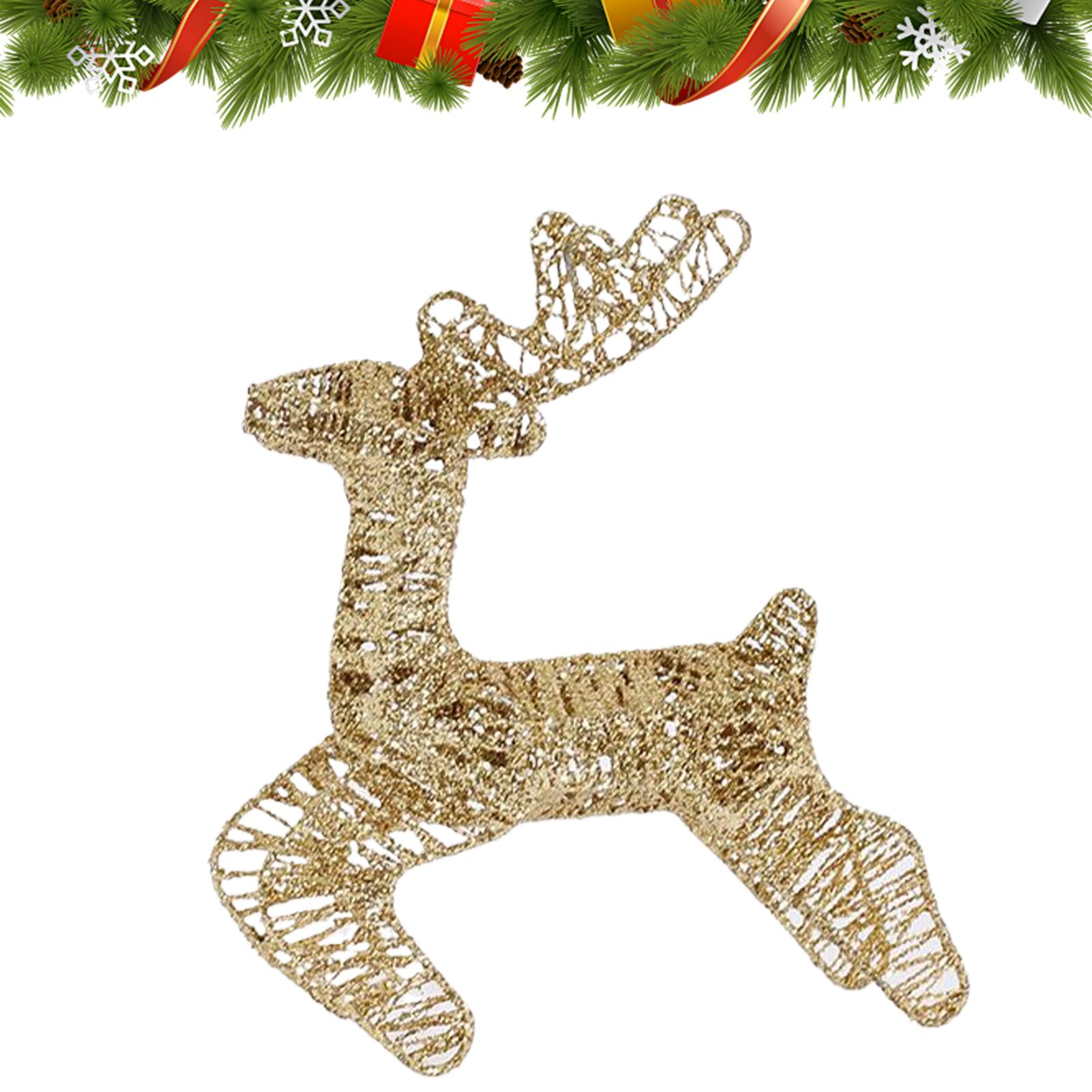 Light Up Reindeer Anti-Rust Fe - Outdoor Lighting Front Yard recensione e prezzo