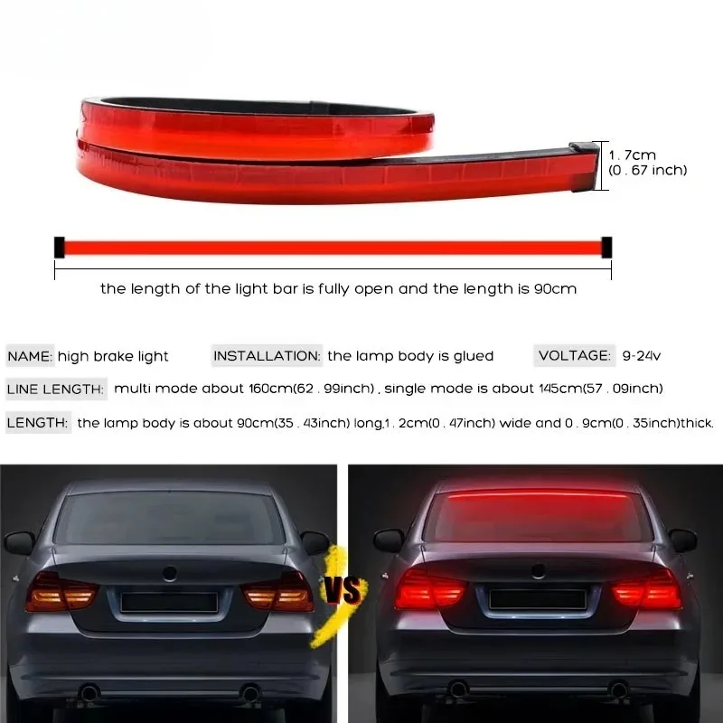 90cm Waterproof LED Brake Ligh - Waterproof Led Strip recensione e prezzo
