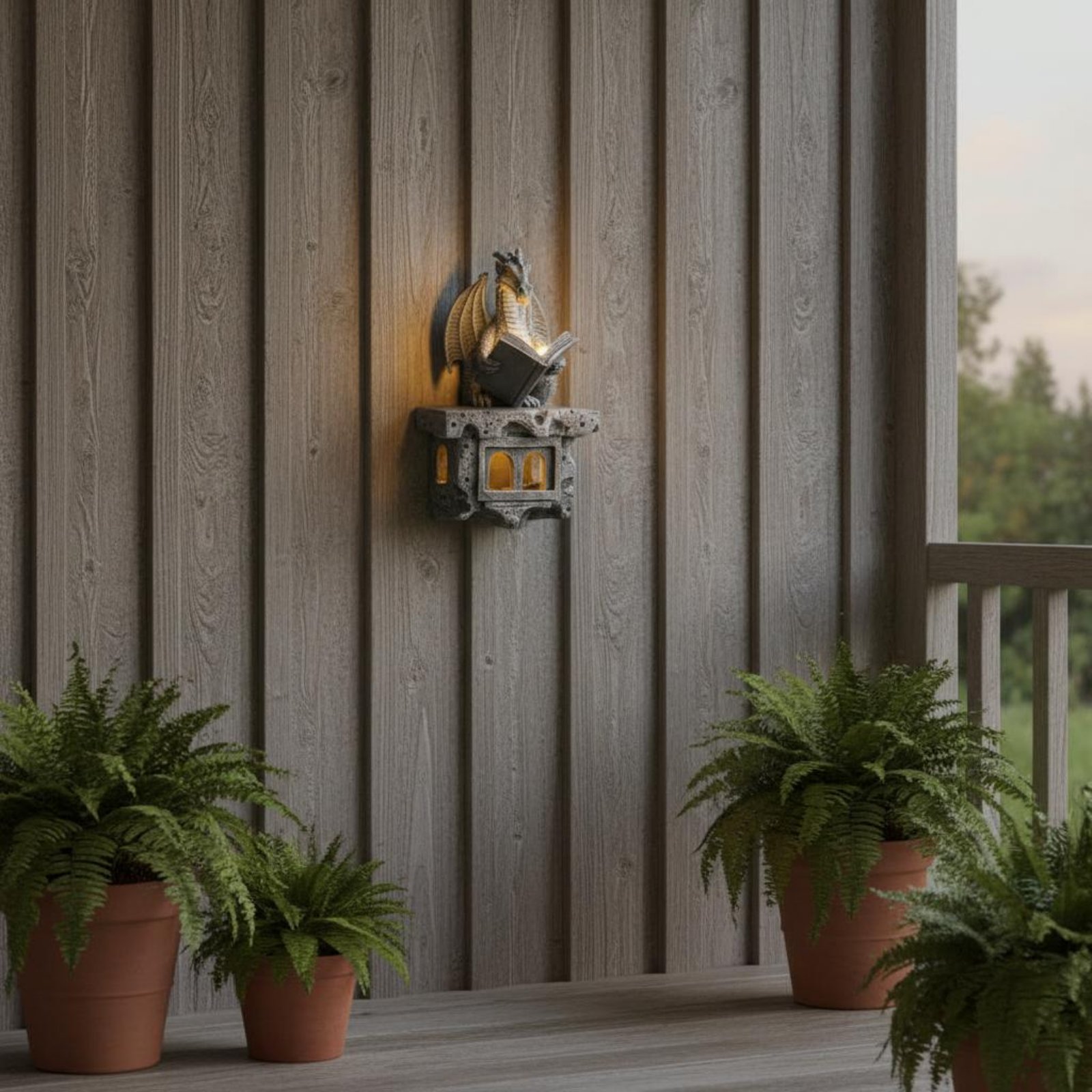 Solar Wyvern Wall Shine Auto O - Wall Lighting Outdoor recensione e prezzo