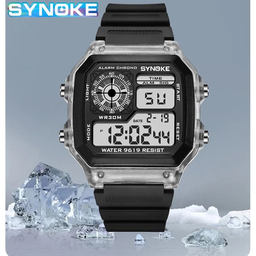 SYNOKE Digital Watches Men Spo - Outdoor Lighting Timer recensione e prezzo