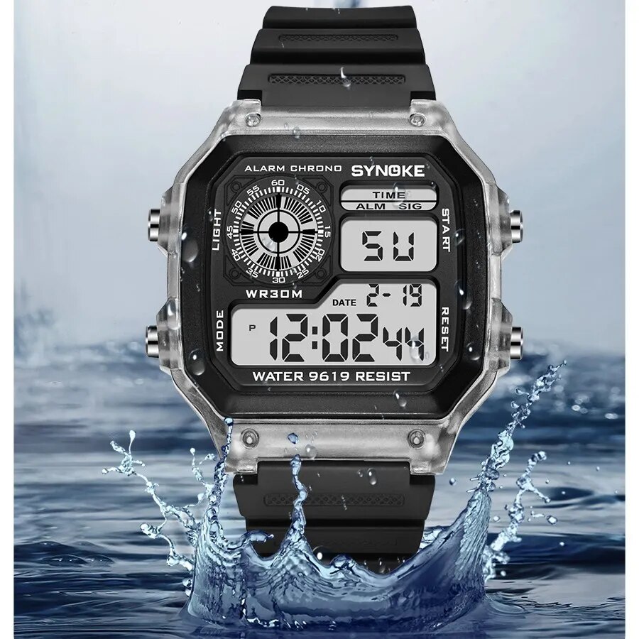 SYNOKE Digital Watches Men Spo - Outdoor Lighting Timer recensione e prezzo