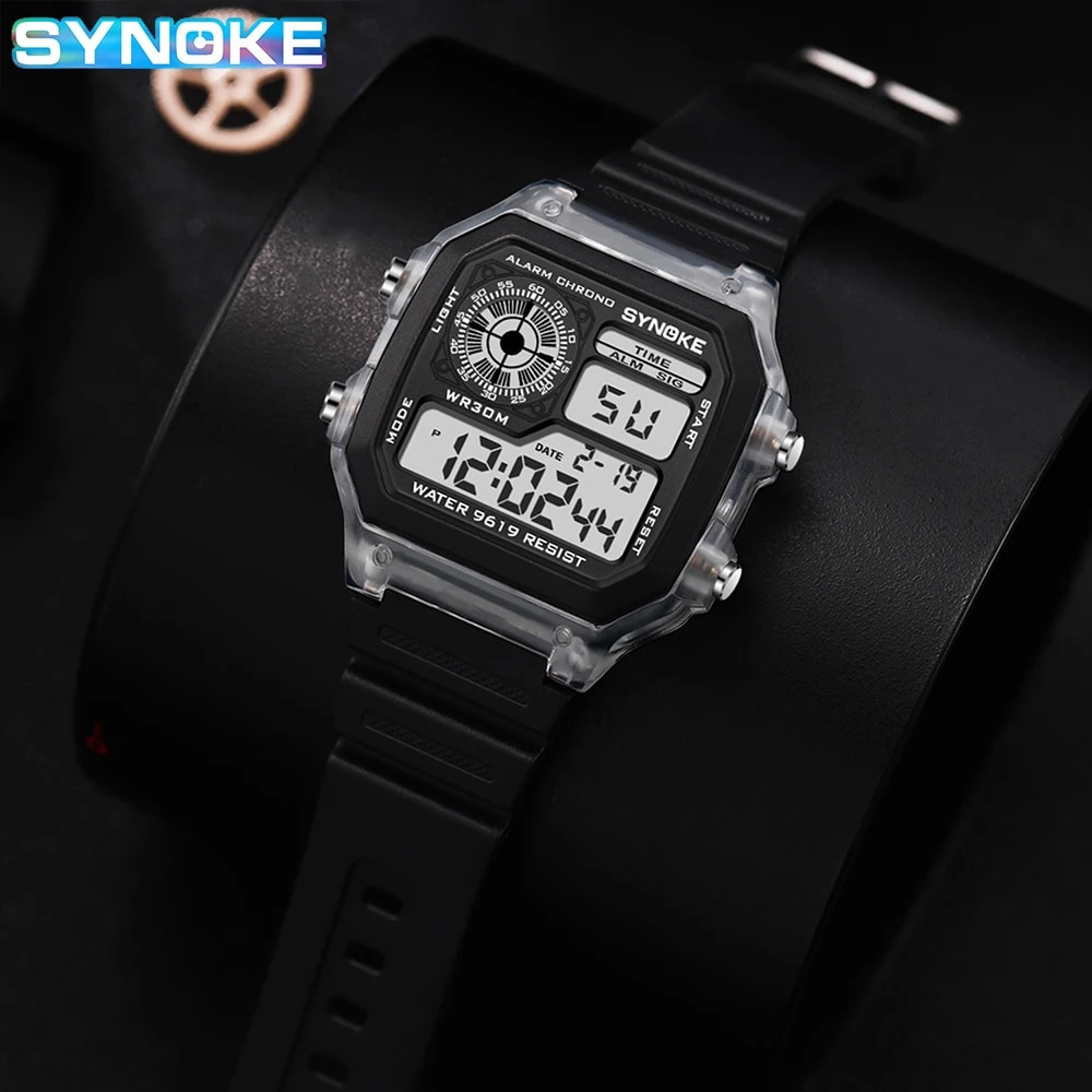 SYNOKE Digital Watches Men Spo - Outdoor Lighting Timer recensione e prezzo