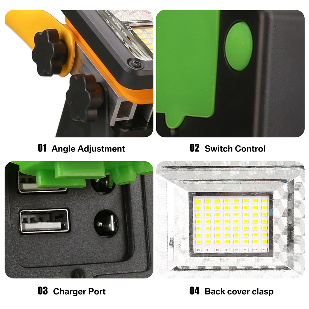 1/2pcs LED Rechargeable Portab - Zumtobel Outdoor Lighting recensione e prezzo