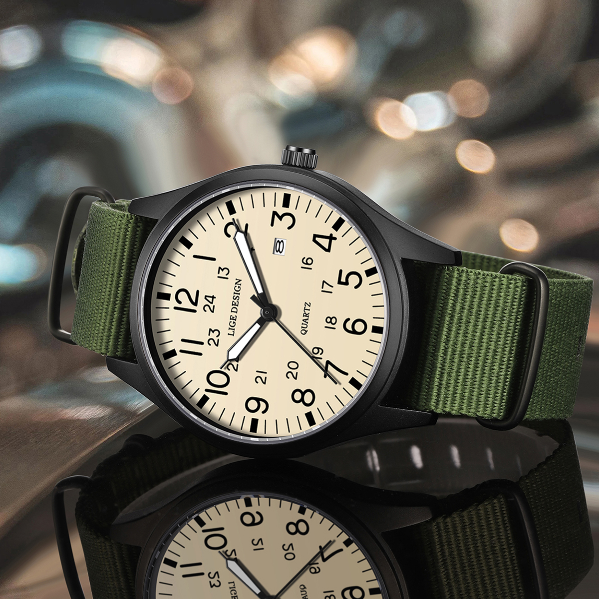 LIGE Original Top Quartz Watch - Outdoor Lighting Timer recensione e prezzo