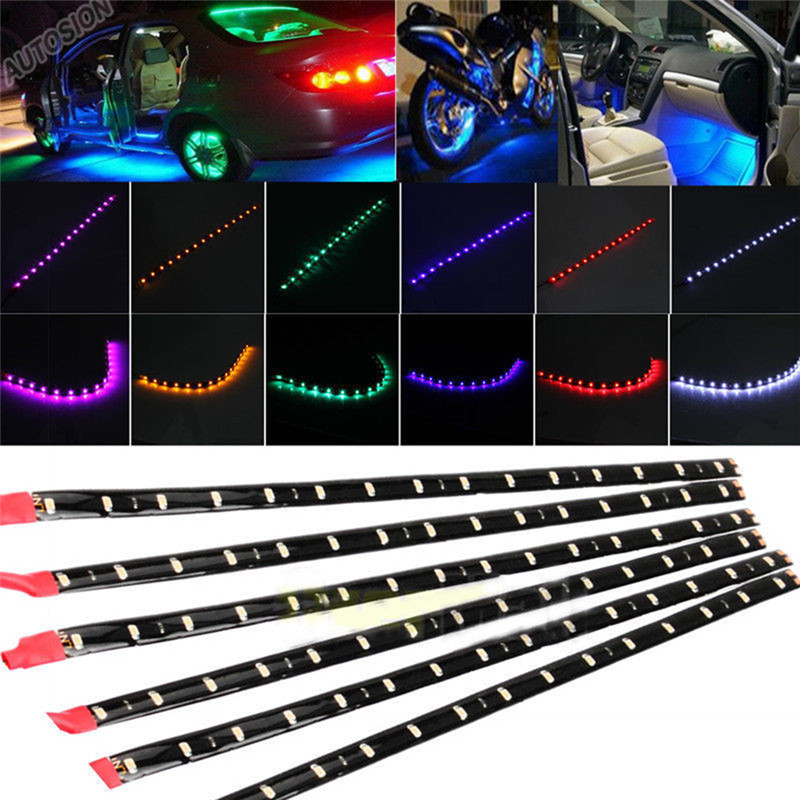 6PCS Waterproof 15 SMD DC 12V  - Waterproof Led Strip recensione e prezzo