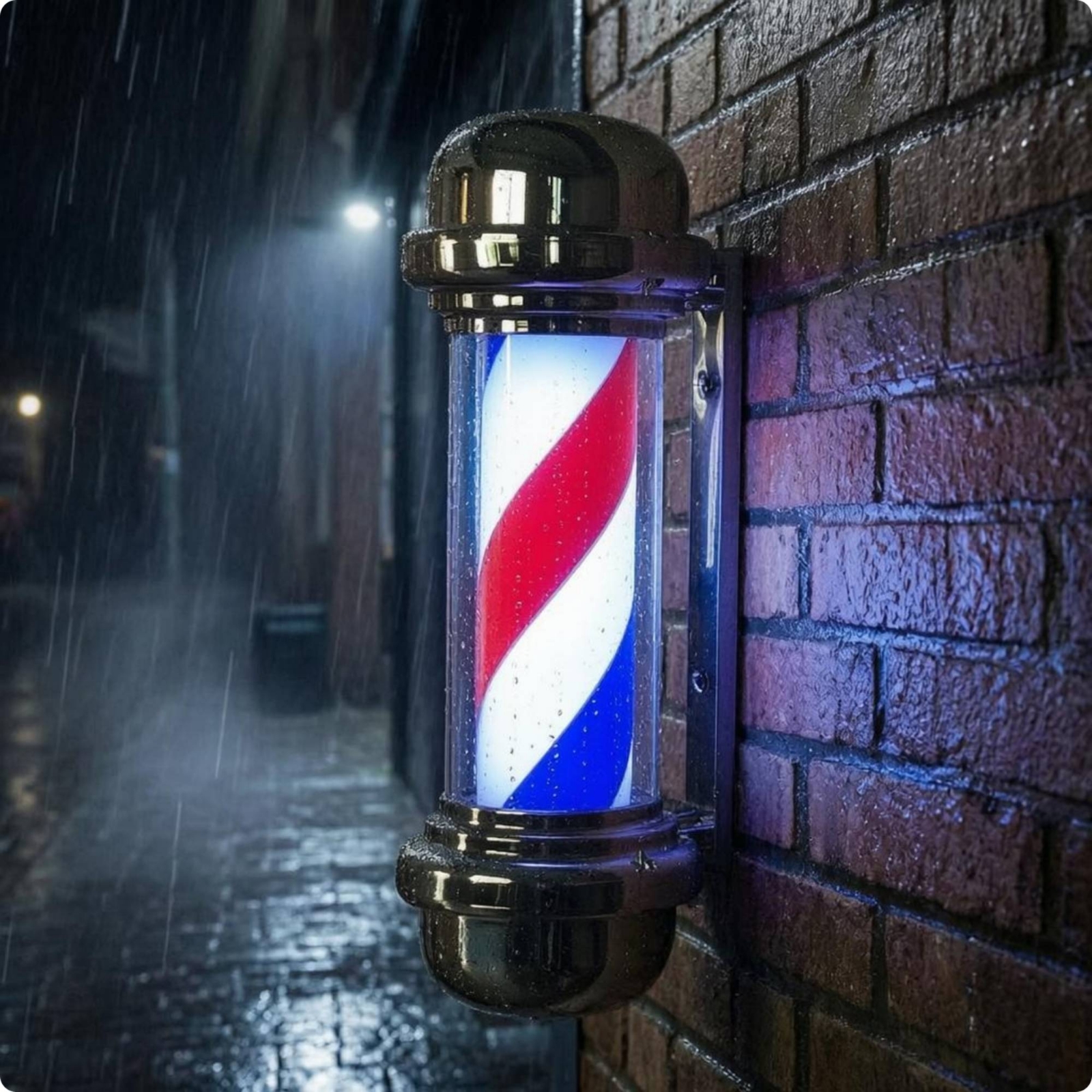 LED Barber Pole Transparent Co - Wall Lighting Outdoor recensione e prezzo