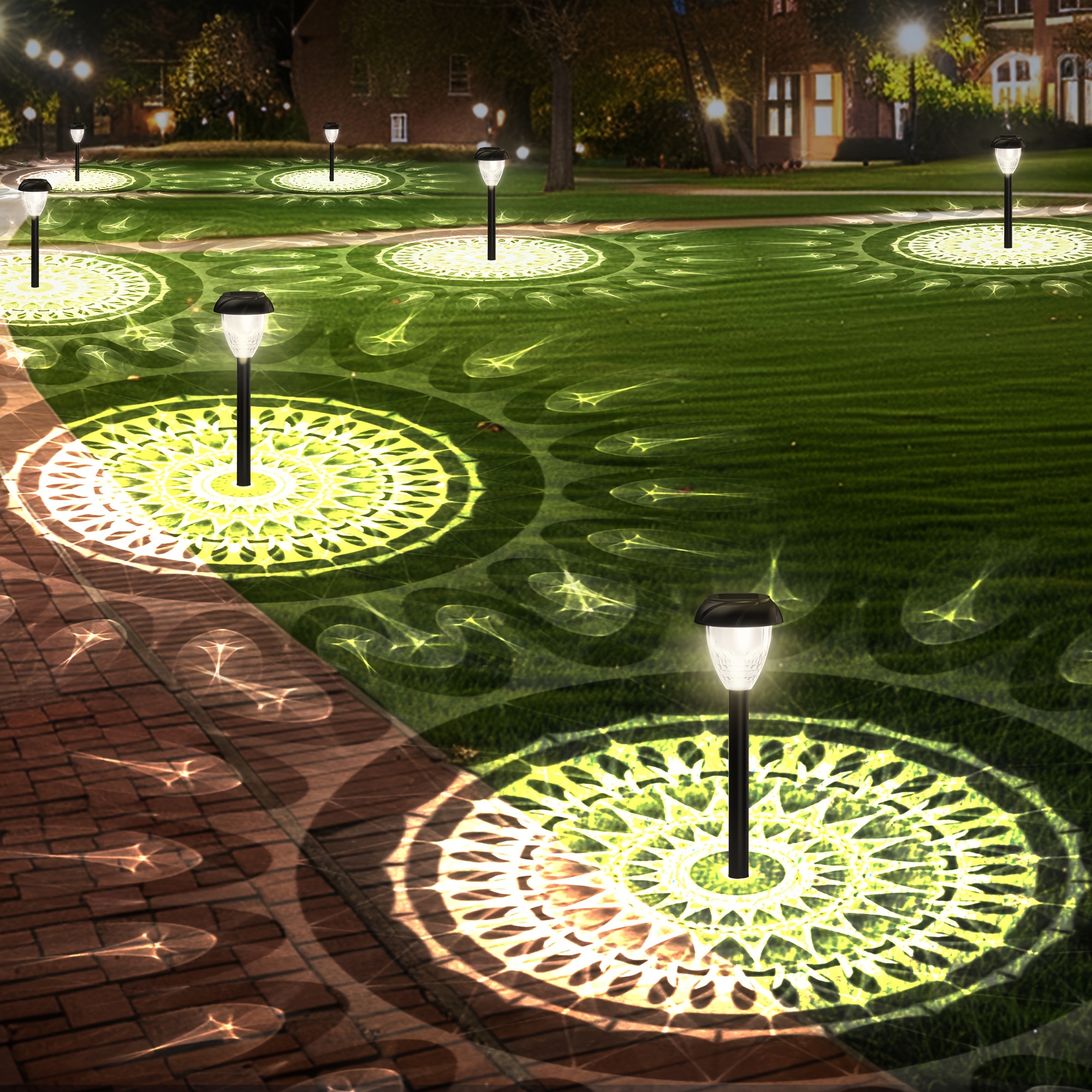 10pcs Solar Pathway Lights for - Ground Light Recessed recensione e prezzo